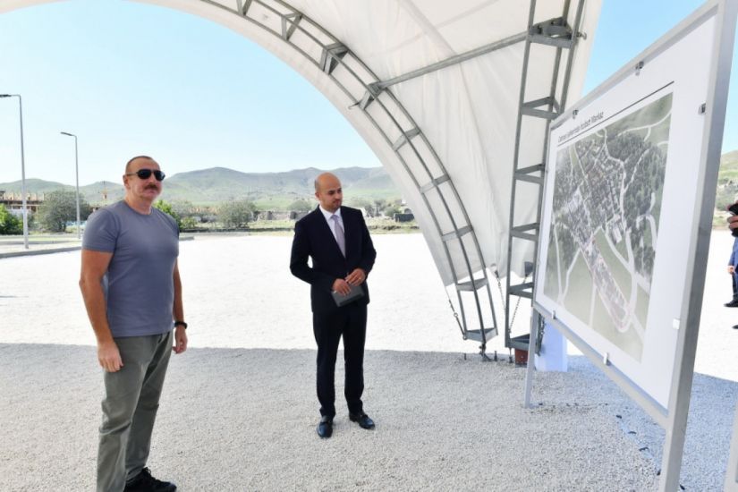 Prezident İlham Əliyev Cəbrayıl rayonuna səfər edib -   YENİLƏNDİ