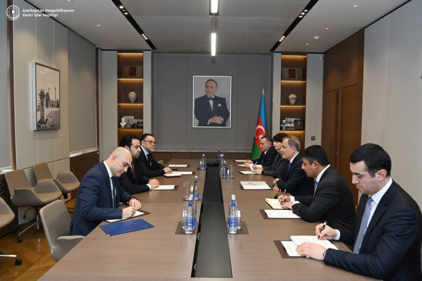Azərbaycan XİN rəhbəri Müsəlman Ağsaqqalları Şurasının Baş katibi ilə görüşdü