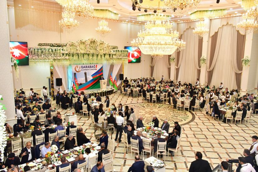 Abşeron rayonunda iftar süfrəsi açılıb -     FOTOLAR