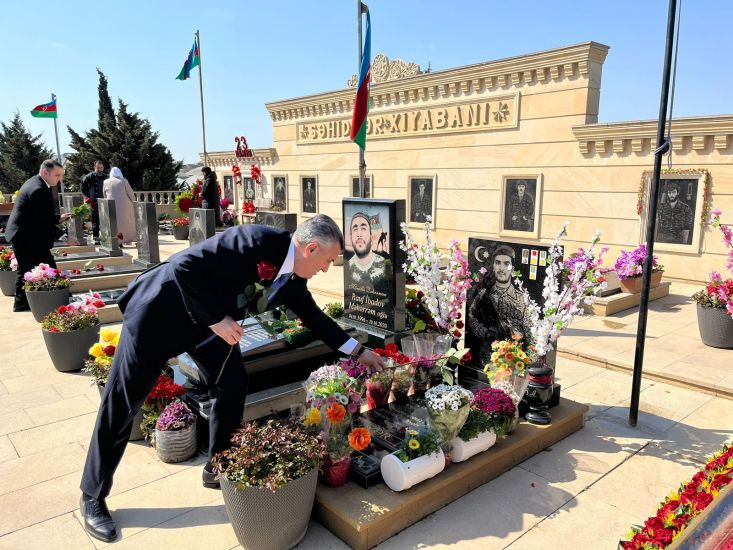 Abşeron rayonunda şəhid Vidadi Zalovun anım tədbiri keçirilib  -   FOTOLAR