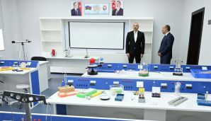 Qəbələnin Bum qəsəbəsində tam orta məktəbin yeni binası istifadəyə verilib -   FOTO - YENİLƏNDİ — foto 5