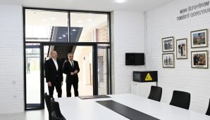 Prezident Gəncədə Ekoloji Park Kompleksinin tikintisi ilə tanış olub -     FOTOLAR - YENİLƏNDİ — foto 5