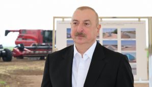 Prezident İlham Əliyev Hacıqabul rayonunda olub -     YENİLƏNDİ — foto 1