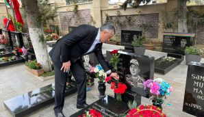 Abşeron rayonunda Ramazan bayramında şəhidlərimiz ziyarət edilib -       FOTOLAR — foto 4