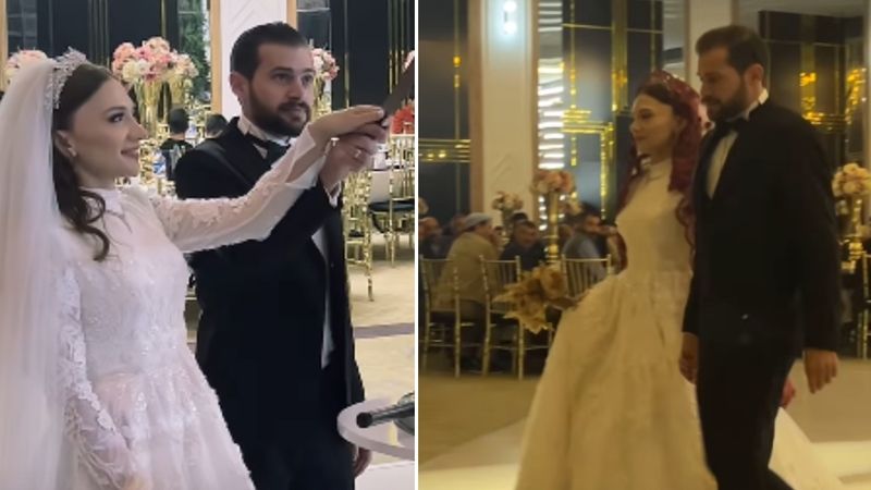 Xalq artistinın qızının Türkiyədəki toyundan görüntülər -     VİDEO
