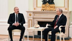 Prezident İlham Əliyevin Prezident Vladimir Putinlə təkbətək görüşü olub -   YENİLƏNDİ — foto 3