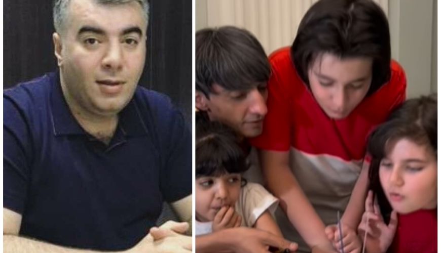 Övladları Rəşad Dağlının 40 yaşını belə təbrik etdi -     VİDEO