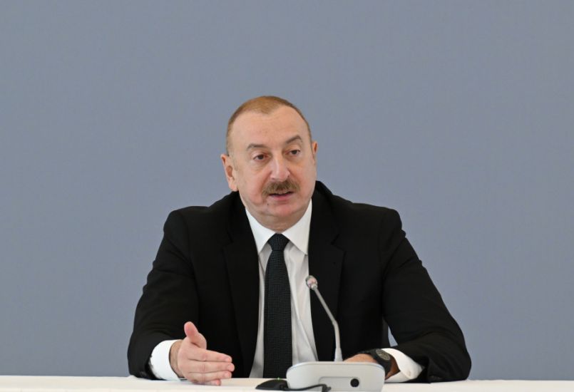 Azərbaycan Prezidenti: Hazırda neft və qaz ümumi daxili məhsulumuzun yarıdan az hissəsini təşkil edir