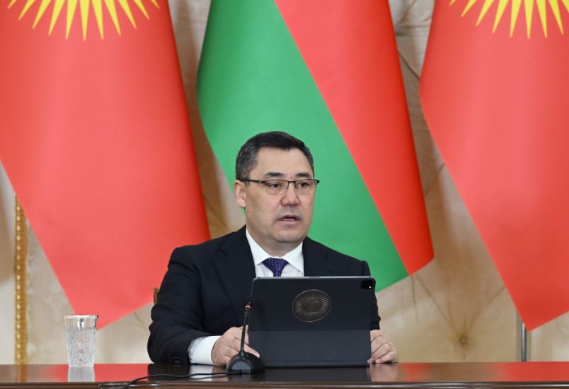 Sadır Japarov İlham Əliyevi Müstəqillik Günü münasibətilə təbrik etdi