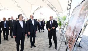 Azərbaycan və Qırğızıstan prezidentləri Ağdam şəhərində olublar -   FOTO - YENİLƏNDİ — foto 3