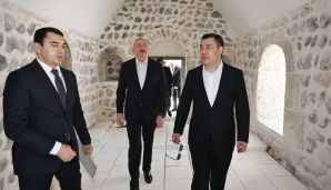 Ağdamda Pənahəli xanın sarayı və İmarət kompleksində görülən işlərlə tanışlıq -     FOTO - YENİLƏNDİ — foto 5