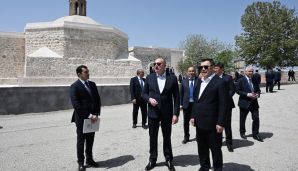 Ağdamda Pənahəli xanın sarayı və İmarət kompleksində görülən işlərlə tanışlıq -     FOTO - YENİLƏNDİ — foto 6
