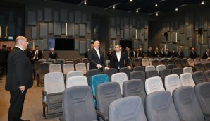 Azərbaycan və Qırğızıstan prezidentləri Ağdam Konfrans Mərkəzi ilə tanış olublar -     FOTO - YENİLƏNDİ — foto 4