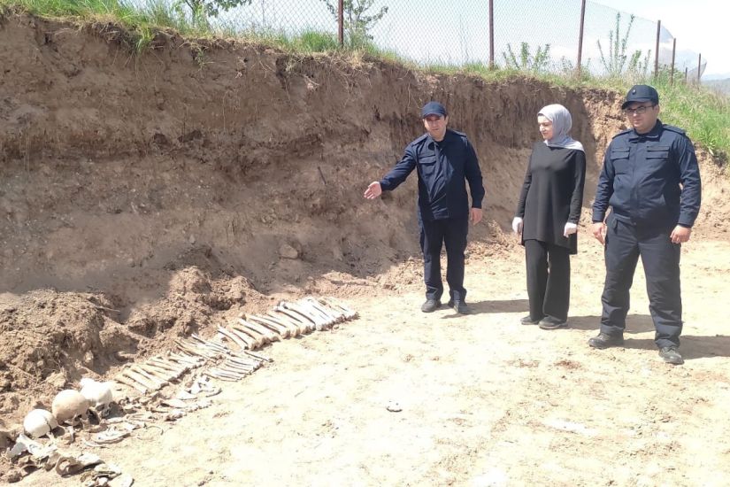 Xocalıda insan qalıqları aşkar edildi