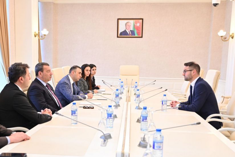 Səməd Seyidov Tomaş Piotr Porebanı qəbul etdi