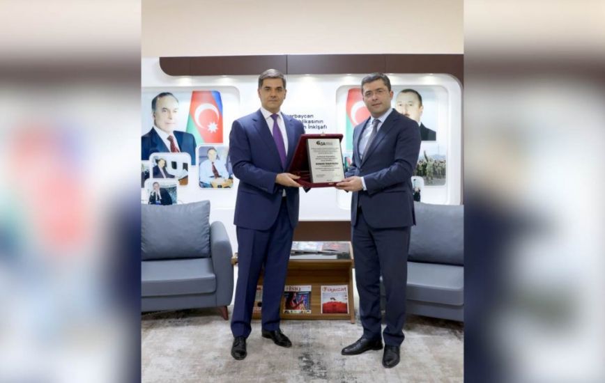 Medianın İnkişafı Agentliyində Azərbaycan Sığortaçılar Assosiasiyasının İcraçı direktoru ilə görüş keçirilib