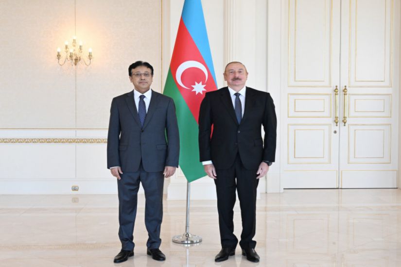Pakistanın yeni səfiri etimadnaməsini Prezident İlham Əliyevə təqdim etdi -   YENİLƏNDİ