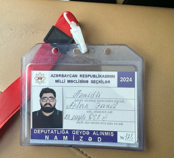 Aslan Həmidlinin namizədliyi qeydə alındı