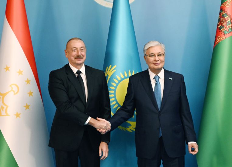 İlham Əliyev Astanada Mərkəzi Asiya və Azərbaycan Respublikasının Dövlət Başçılarının görüşündə iştirak etdi -   Çıxışın MƏTNİ - YENİLƏNDİ
