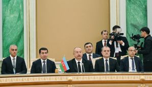 İlham Əliyev Astanada Mərkəzi Asiya və Azərbaycan Respublikasının Dövlət Başçılarının görüşündə iştirak etdi -   Çıxışın MƏTNİ - YENİLƏNDİ — foto 3