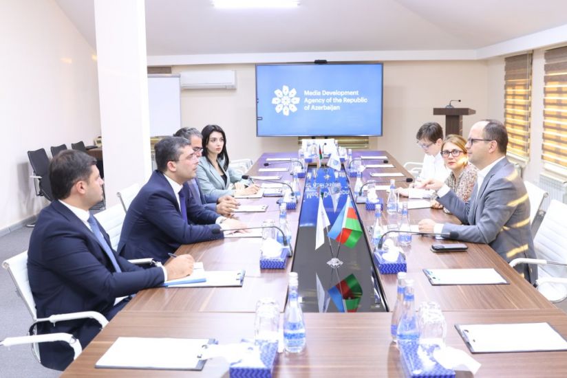Medianın İnkişafı Agentliyində ATƏT-in Demokratik Təsisatlar və İnsan Haqları Bürosunun Seçki Müşahidə Missiyasının nümayəndələri ilə görüş keçirildi