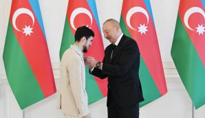 Prezident Paris Yay Olimpiya Oyunlarında medal qazanmış idmançıları və onların məşqçilərini qəbul etdi -           YENİLƏNDİ — foto 22