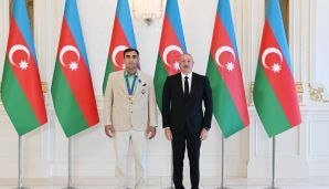 Prezident Paris Yay Olimpiya Oyunlarında medal qazanmış idmançıları və onların məşqçilərini qəbul etdi -           YENİLƏNDİ — foto 25