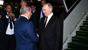 Putin Azərbaycana gəldi — foto 1
