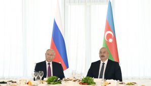 Bakıda Prezident İlham Əliyevin adından Rusiya Prezidenti Vladimir Putinin şərəfinə dövlət ziyafəti verildi -     FOTO - YENİLƏNDİ — foto 1