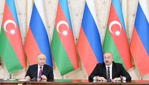 Prezident İlham Əliyev və Prezident Vladimir Putin mətbuata bəyanatlarla çıxış ediblər -   VİDEO - FOTO - YENİLƏNDİ - 2 — foto 2