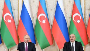 Prezident İlham Əliyev və Prezident Vladimir Putin mətbuata bəyanatlarla çıxış ediblər -   VİDEO - FOTO - YENİLƏNDİ - 2 — foto 7