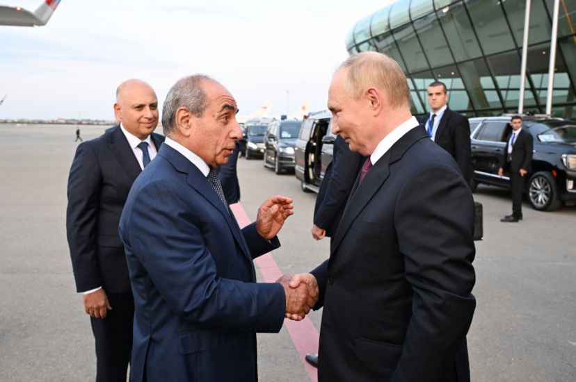 Putinin Azərbaycana dövlət səfəri başa çatdı -   FOTO