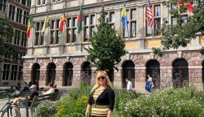 Əməkdar artist nəvəsini görmək üçün Belçikaya getdi -       FOTO — foto 1