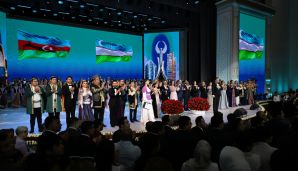 Daşkənddə Azərbaycan və Özbəkistan incəsənət ustalarının birgə qala konserti olub -     FOTO — foto 5