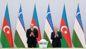 Daşkənddə Azərbaycan və Özbəkistan prezidentlərinin hər iki ölkənin işgüzar dairələrinin nümayəndələri ilə görüşü keçirilib -     YENİLƏNDİ - FOTOLAR — foto 11