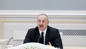 Daşkənddə Azərbaycan və Özbəkistan prezidentlərinin hər iki ölkənin işgüzar dairələrinin nümayəndələri ilə görüşü keçirilib -     YENİLƏNDİ - FOTOLAR — foto 5