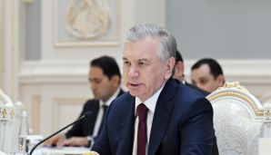 Daşkənddə Azərbaycan və Özbəkistan prezidentlərinin hər iki ölkənin işgüzar dairələrinin nümayəndələri ilə görüşü keçirilib -     YENİLƏNDİ - FOTOLAR — foto 8