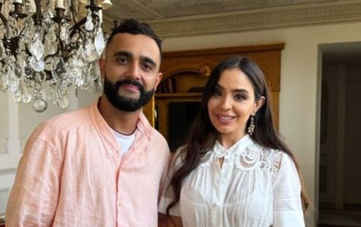 Hüseyn Leyla Əliyeva ilə bir arada -       FOTO