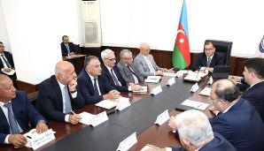 AHİK sədri Sahib Məmmədov Konfederasiyaya üzv təşkilatlarının sədrləri ilə görüş keçirdi -    FOTOLAR — foto 5