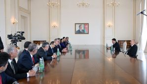 Prezident TBMM-nin nümayəndə heyətini qəbul etdi -   YENİLƏNDİ — foto 1