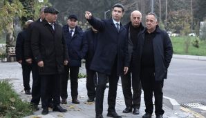 Azərbaycan Həmkarlar İttifaqları Konfederasiyasında Özbəkistan Həmkarlar İttifaqları Federasiyasının nümayəndələri ilə görüş olub -    FOTO — foto 4