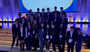 Azərbaycanlı şagird və tələbələr UNESCO-nun qərargahında qlobal problemləri müzakirə ediblər -     FOTOLAR — foto 4