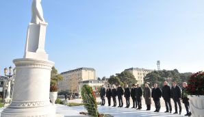 Abşeron rayonunda Ulu Öndər Heydər Əliyevin anım günü dərin ehtiramla qeyd olunub -   FOTOLAR — foto 1