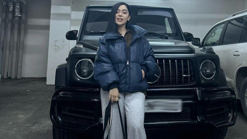 Azərbaycanlı aparıcı "Gelandewagen"i ilə qəzaya düşdü -     VİDEO