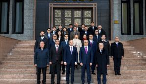 Naxçıvanda “Heydər Əliyev və Azərbaycan həmkarlar ittifaqları” mövzusunda konfrans keçirilib -        FOTOLAR — foto 5