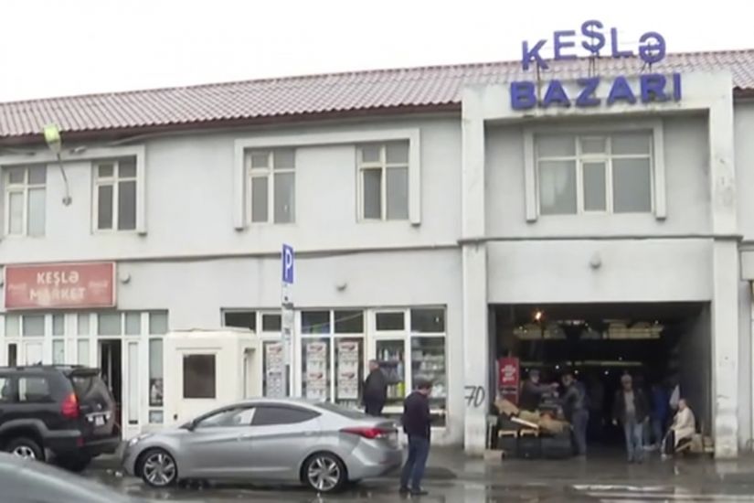 “Keşlə bazarı”nın söküntü işləri təxirə salındı