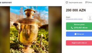 Bakıda 200 000 manata samovar satılır -       FOTO — foto 1