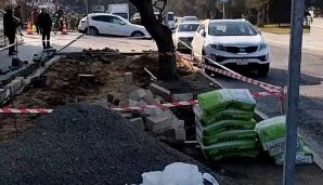 Nizami rayonunda aparılan qanunsuz tikinti dayandırıldı — foto 3