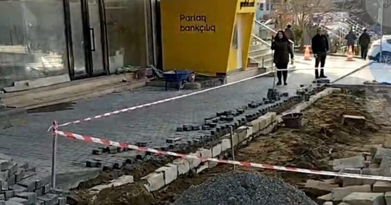 Nizami rayonunda aparılan qanunsuz tikinti dayandırıldı