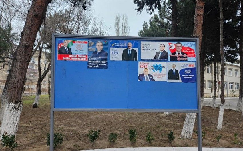 Prezident seçkiləriylə əlaqədar təşviqat dayandırıldı